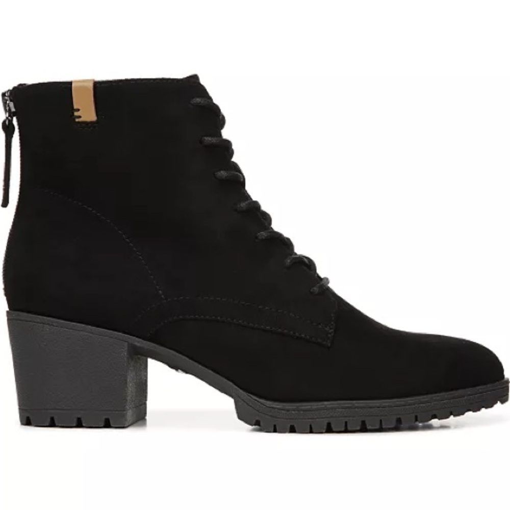 Dr. Scholl's | Women's Laurence Lace‎ Up Booties Black 8.5 - Picture 2 of 14